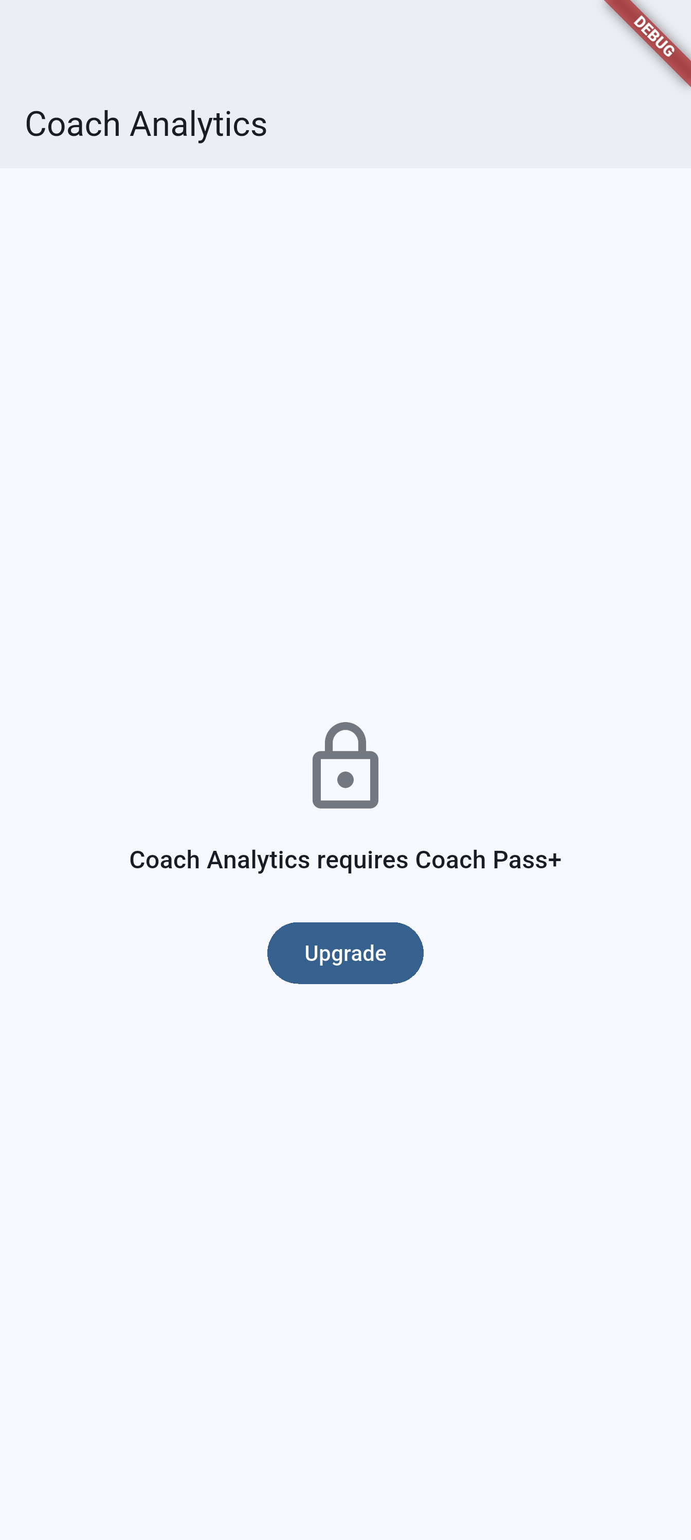 Coach analytics on Android
